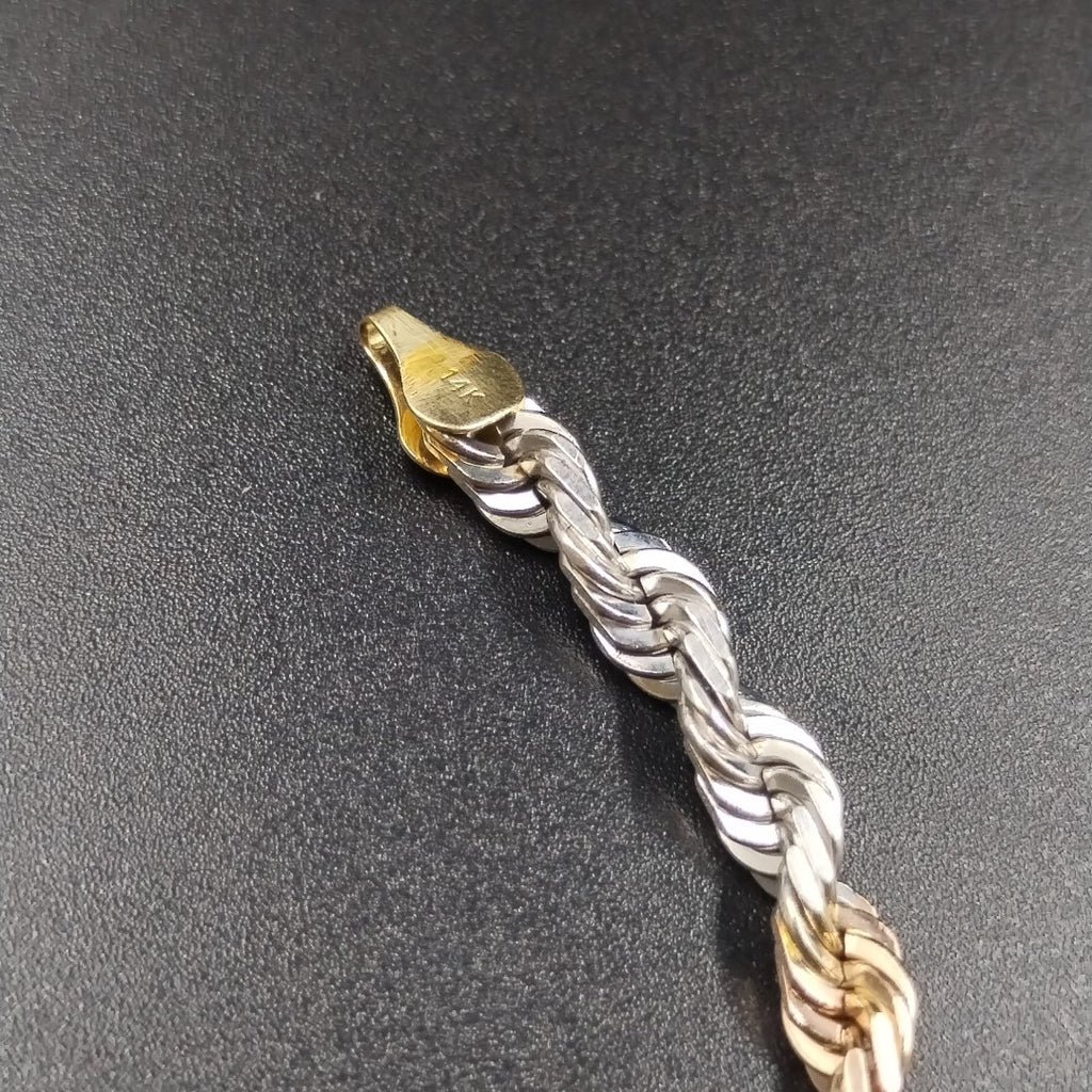 PULSERA ORO,ORO COMBINADO 14 K 19,60 GRMS (SEMINUEVO)