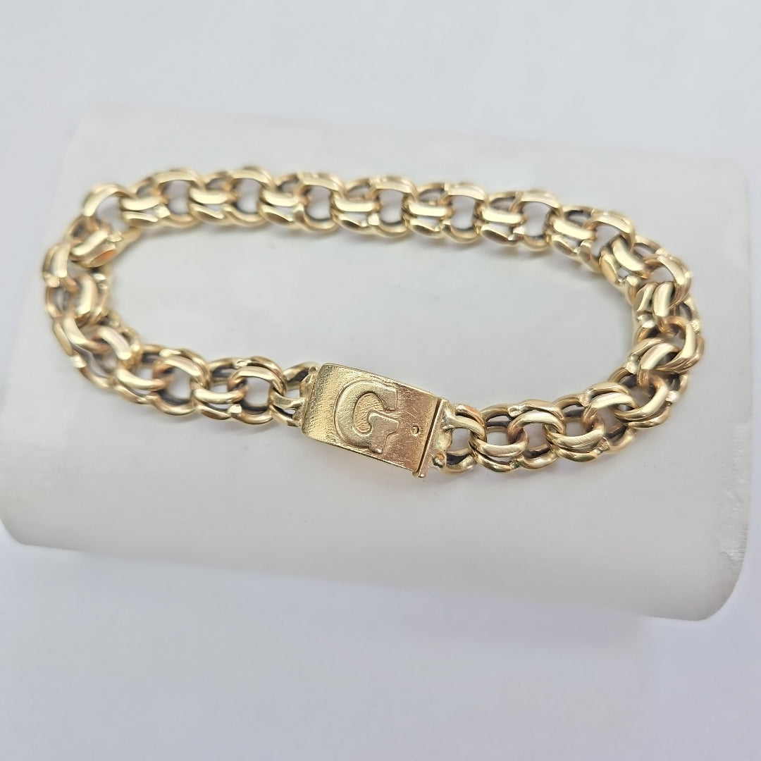 PULSERA ORO 10 K 28.9 GRMS (SEMINUEVO)