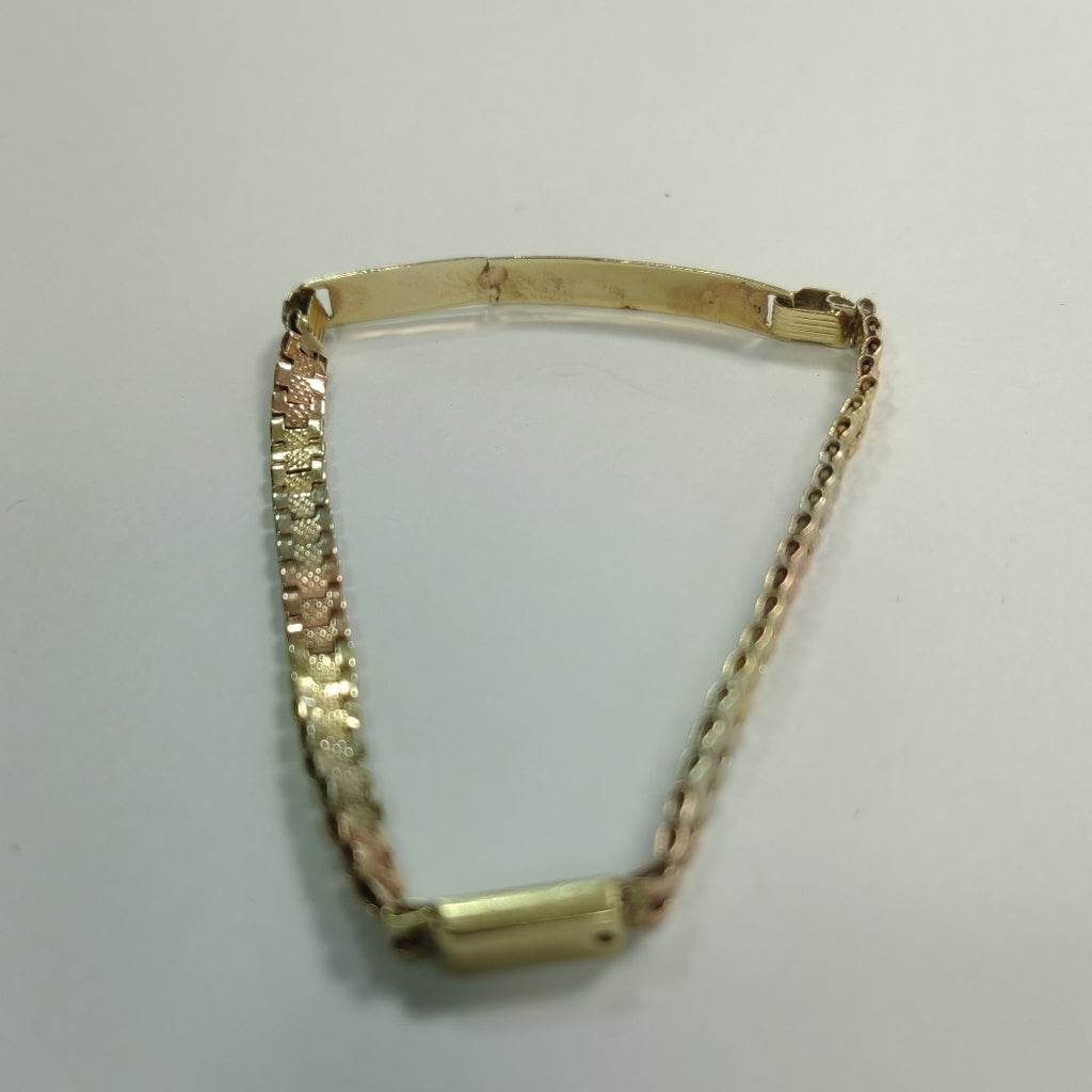 ESCLAVA ORO COMBINADO 10 K 5,10 GRMS (SEMINUEVO)