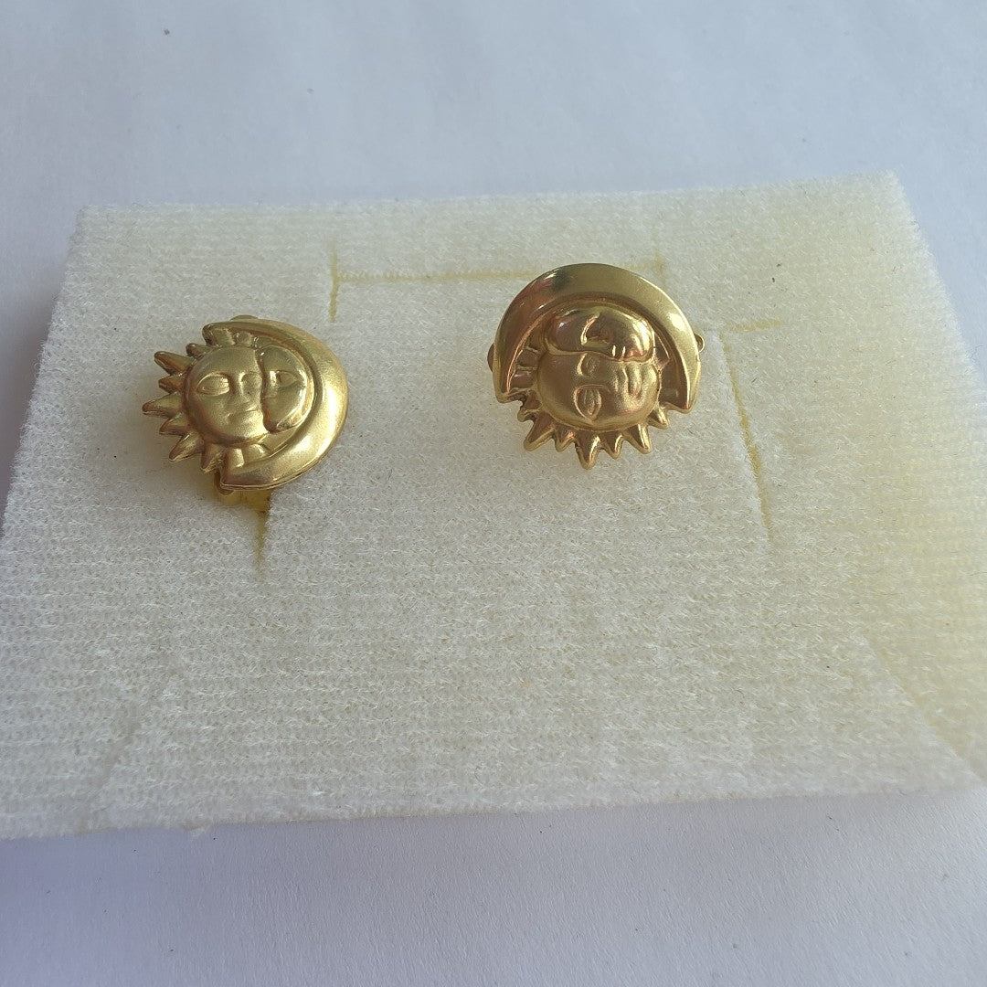 ARETES PAR ORO 10 K 4.6 GRMS (SEMINUEVO)