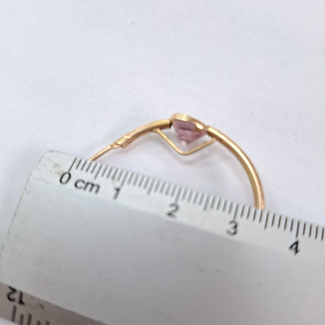 ARRACADAS PAR ORO 14 K 4 GRMS (SEMINUEVO)
