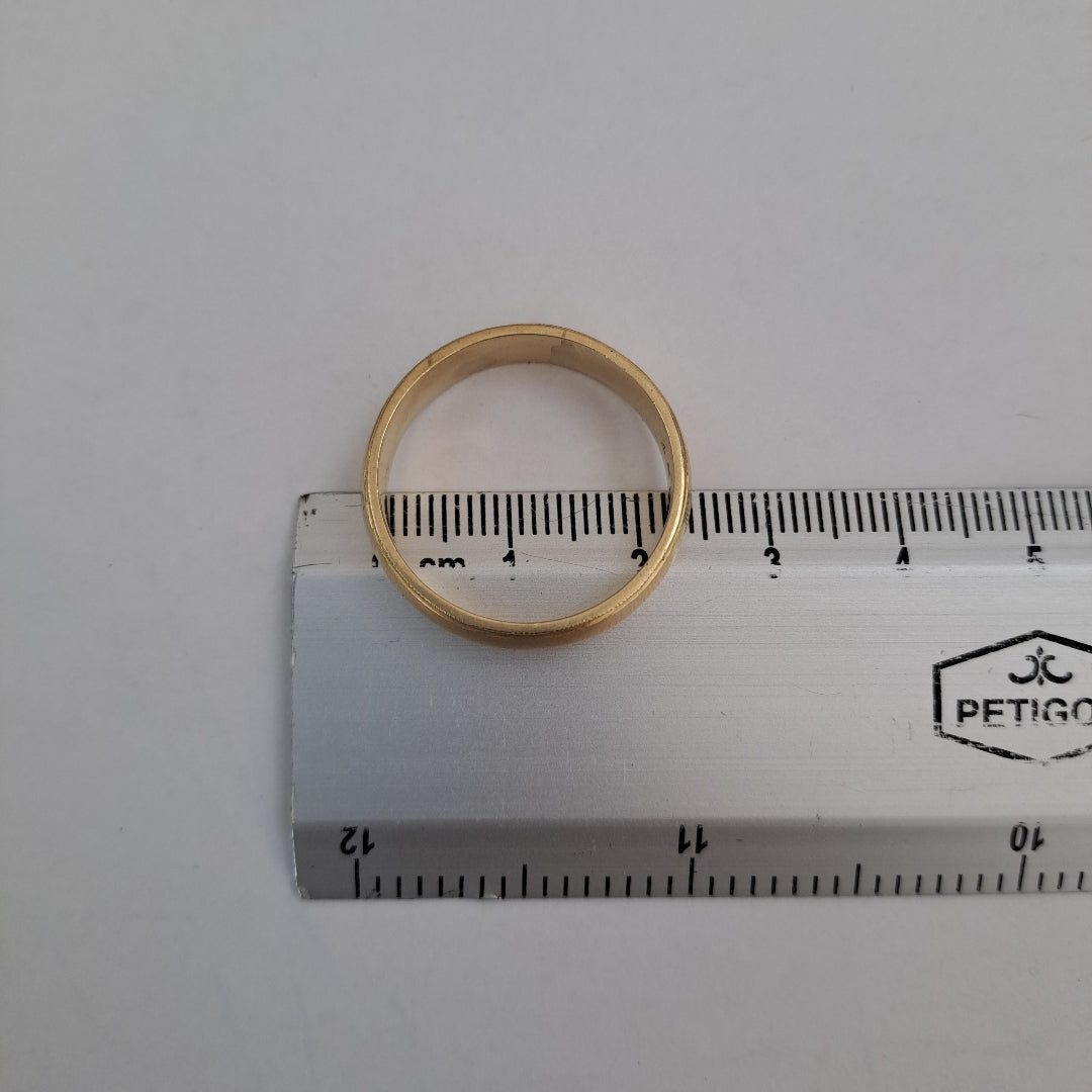 ARGOLLA ORO 18 K 8.5 GRMS (SEMINUEVO)