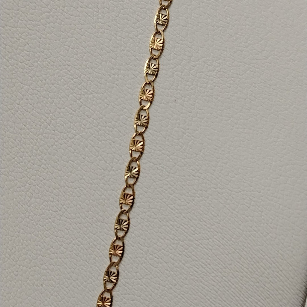 CADENA TEJIDO MARINERO 3.81GR 60 CM (NUEVO)