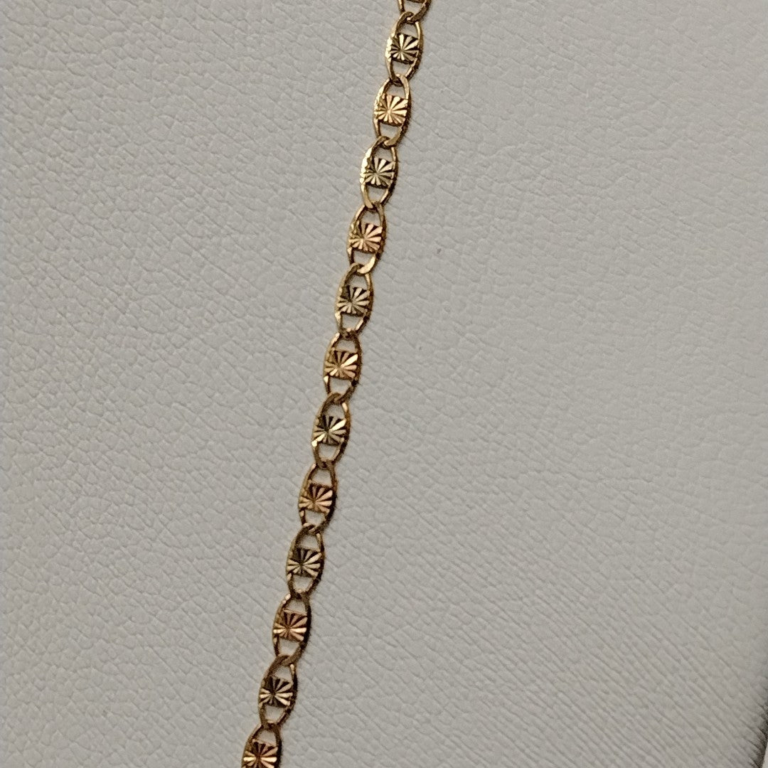 CADENA TEJIDO MARINERO 3.81GR 60 CM (NUEVO)