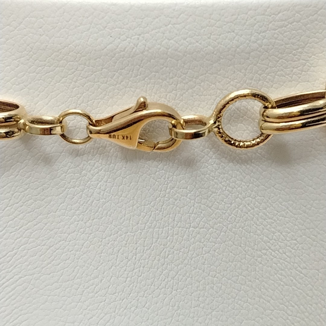 CADENAS ESPECIAL ORO 14K 17.5 (NUEVO)