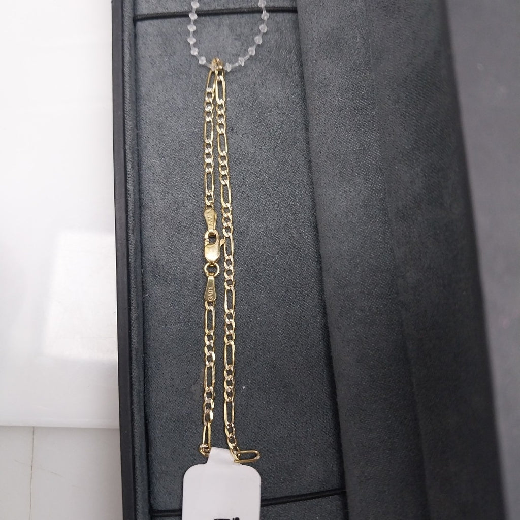 PULSERAS TEJIDO 3X1 DIAMANTADO ORO 10K 18 CM 1.7 GR (NUEVO)