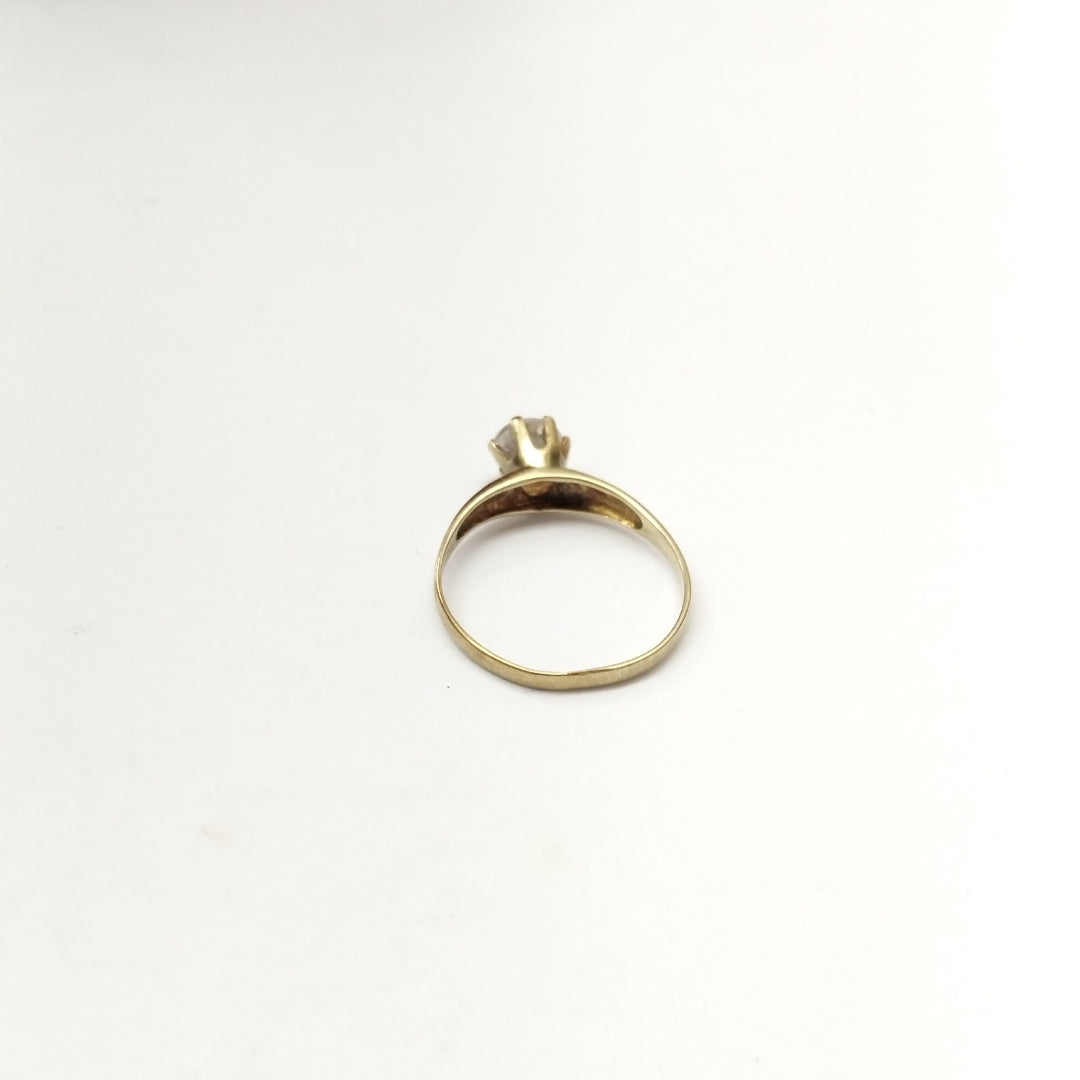 SOLITARIO ORO 10 K 1.8 GRMS (SEMINUEVO)