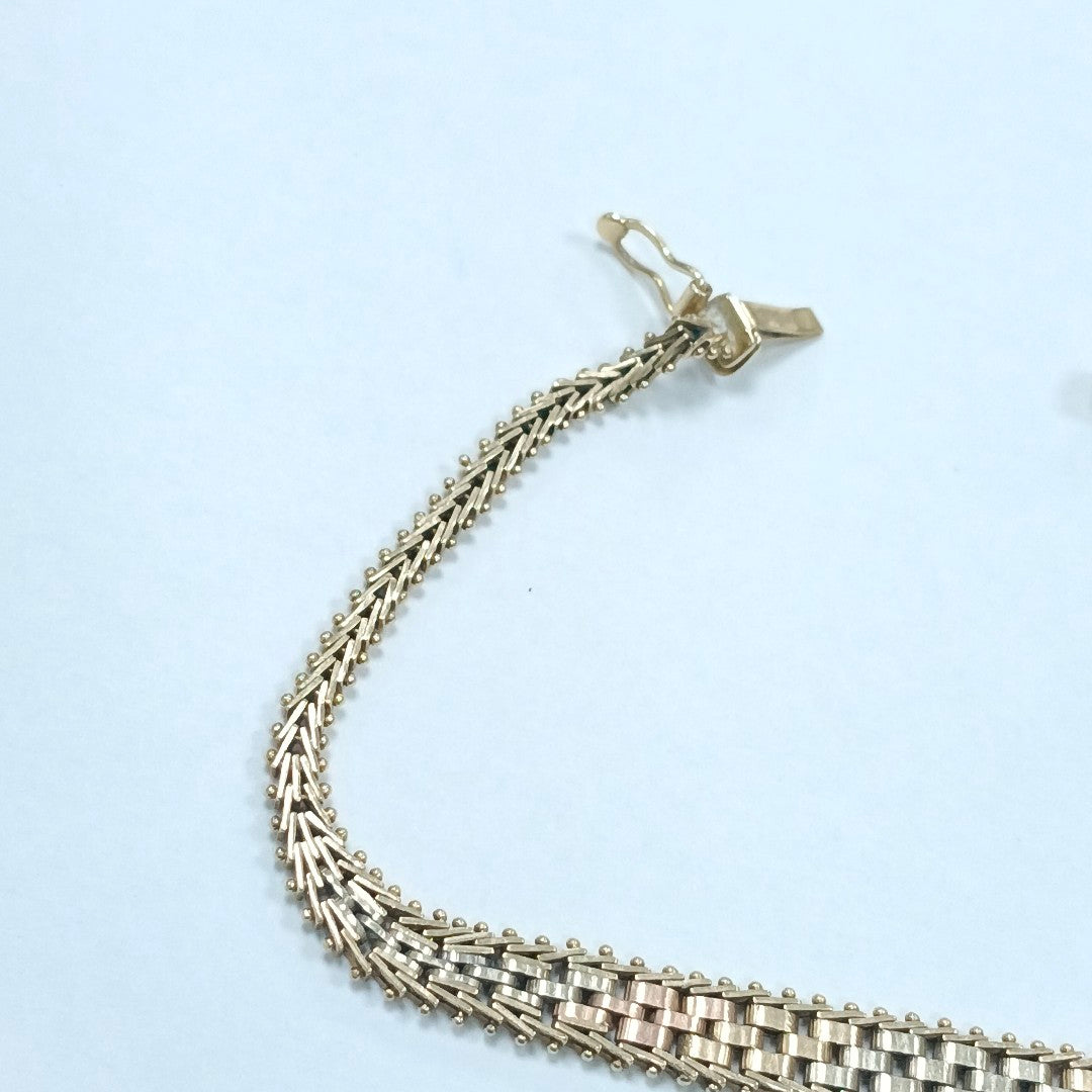 PULSERA ORO 14 K 8.7 GRMS (SEMINUEVO)