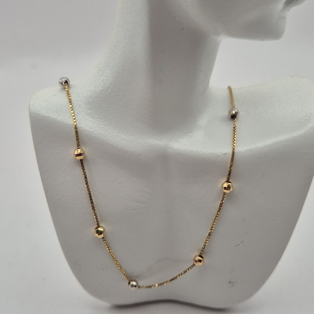 GARGANTILLA ORO 14 K 2,70 GRMS (SEMINUEVO)