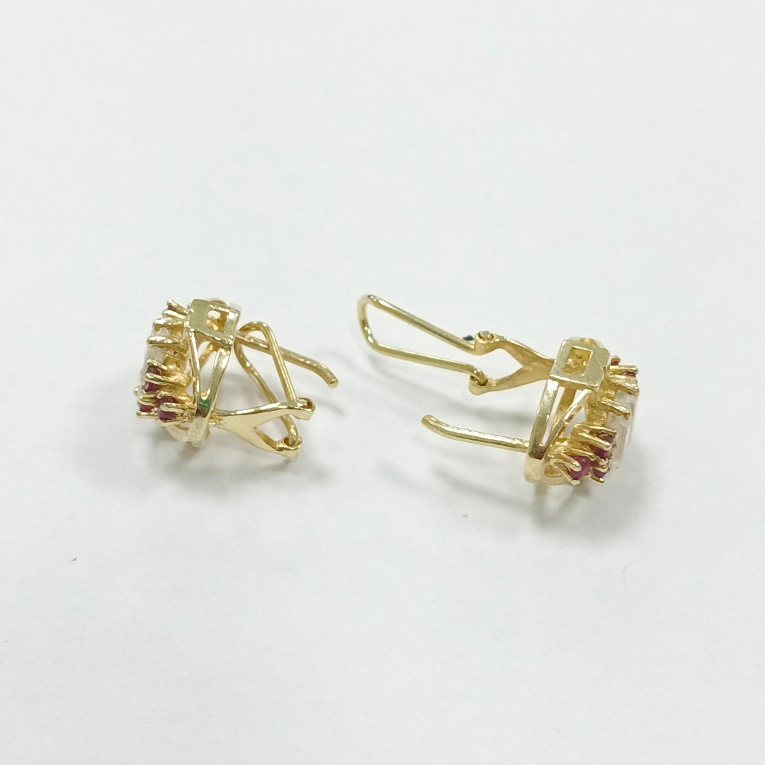 ARETES PAR ORO 14 K 4.4 GRMS (SEMINUEVO)