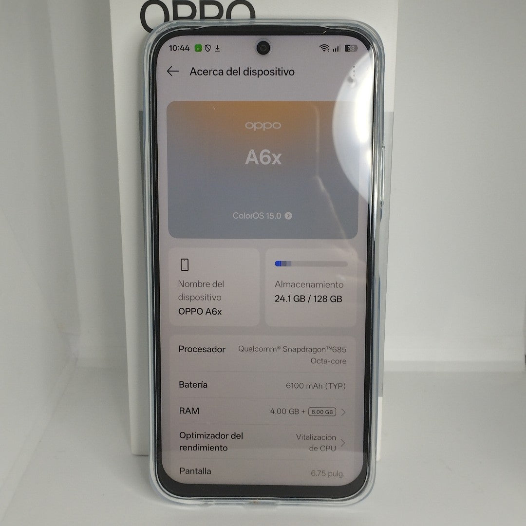 CELULAR OPPO A6X CPH2819 (2025) 128 GB 4 GB RAM (SEMINUEVO)