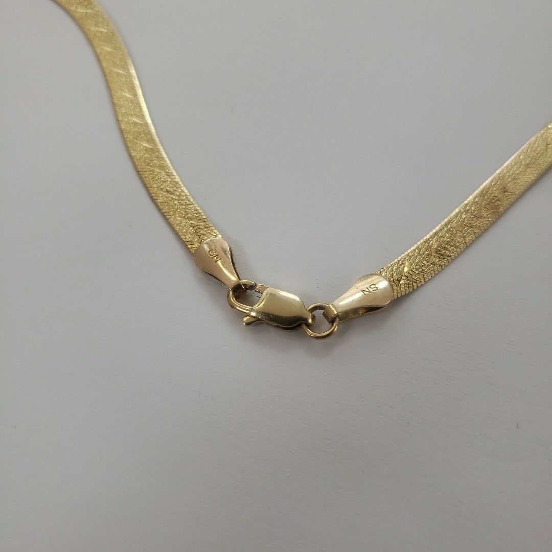 GARGANTILLA ORO 14 K 7.6 GRMS (SEMINUEVO)