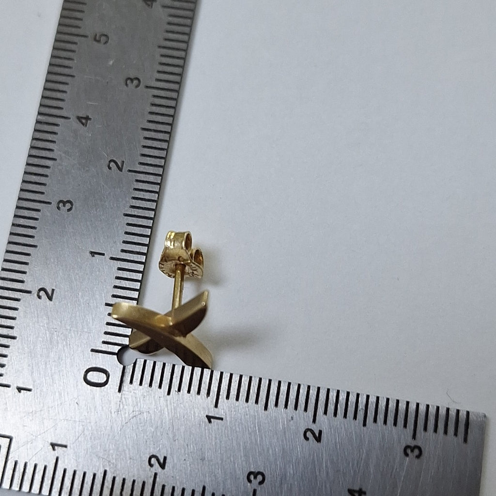 BROQUELES PAR ORO 14 K 2,60 GRMS (SEMINUEVO)