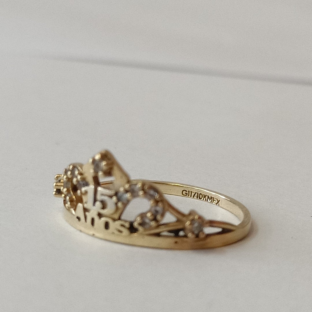 ANILLITO ORO 10 K 1.9 GRMS (SEMINUEVO)