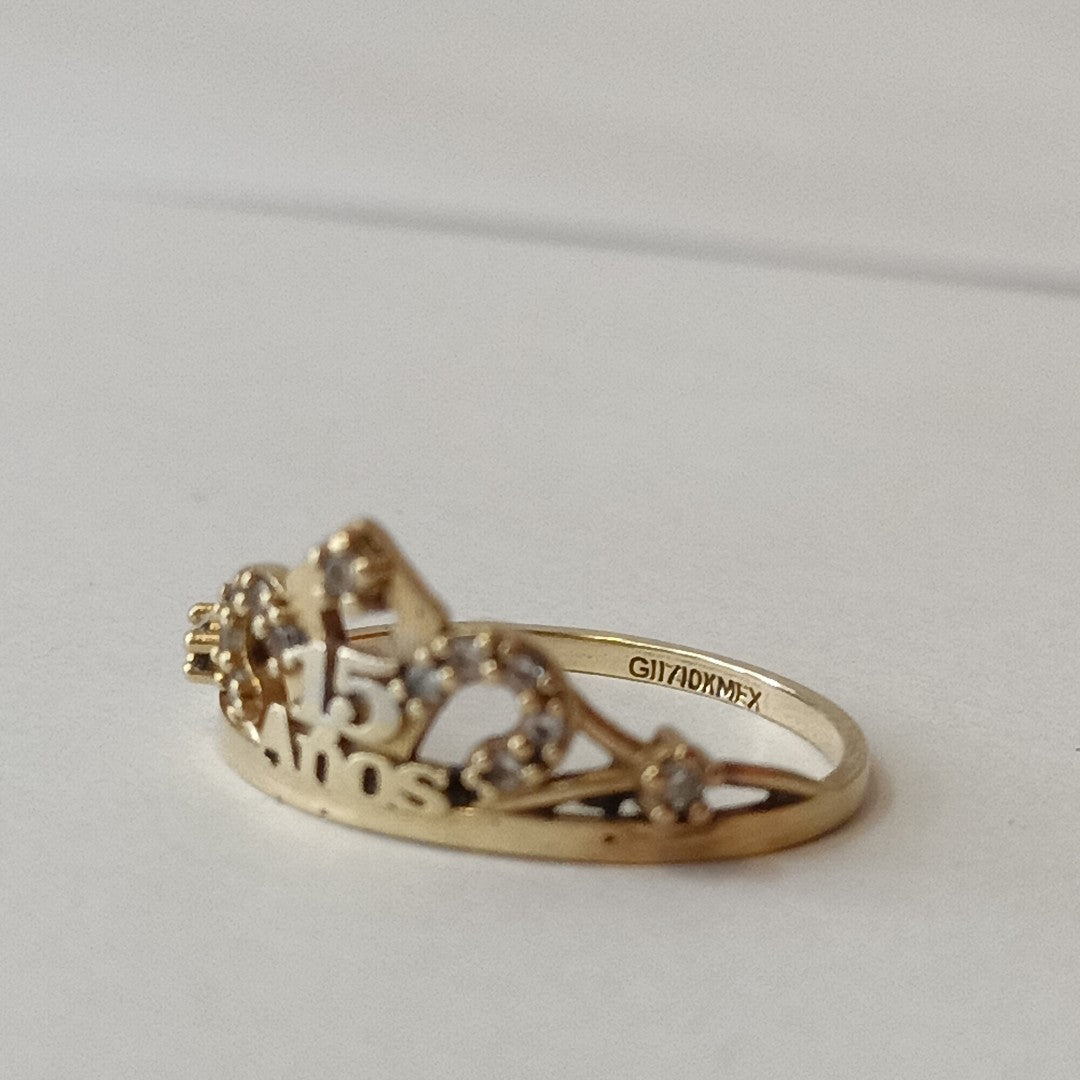 ANILLITO ORO 10 K 1.9 GRMS (SEMINUEVO)