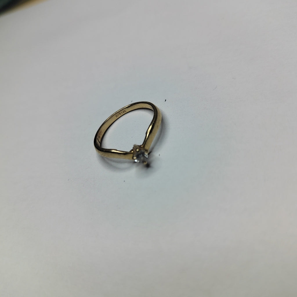 ANILLO ORO 14 K 2.1 GRMS (SEMINUEVO)