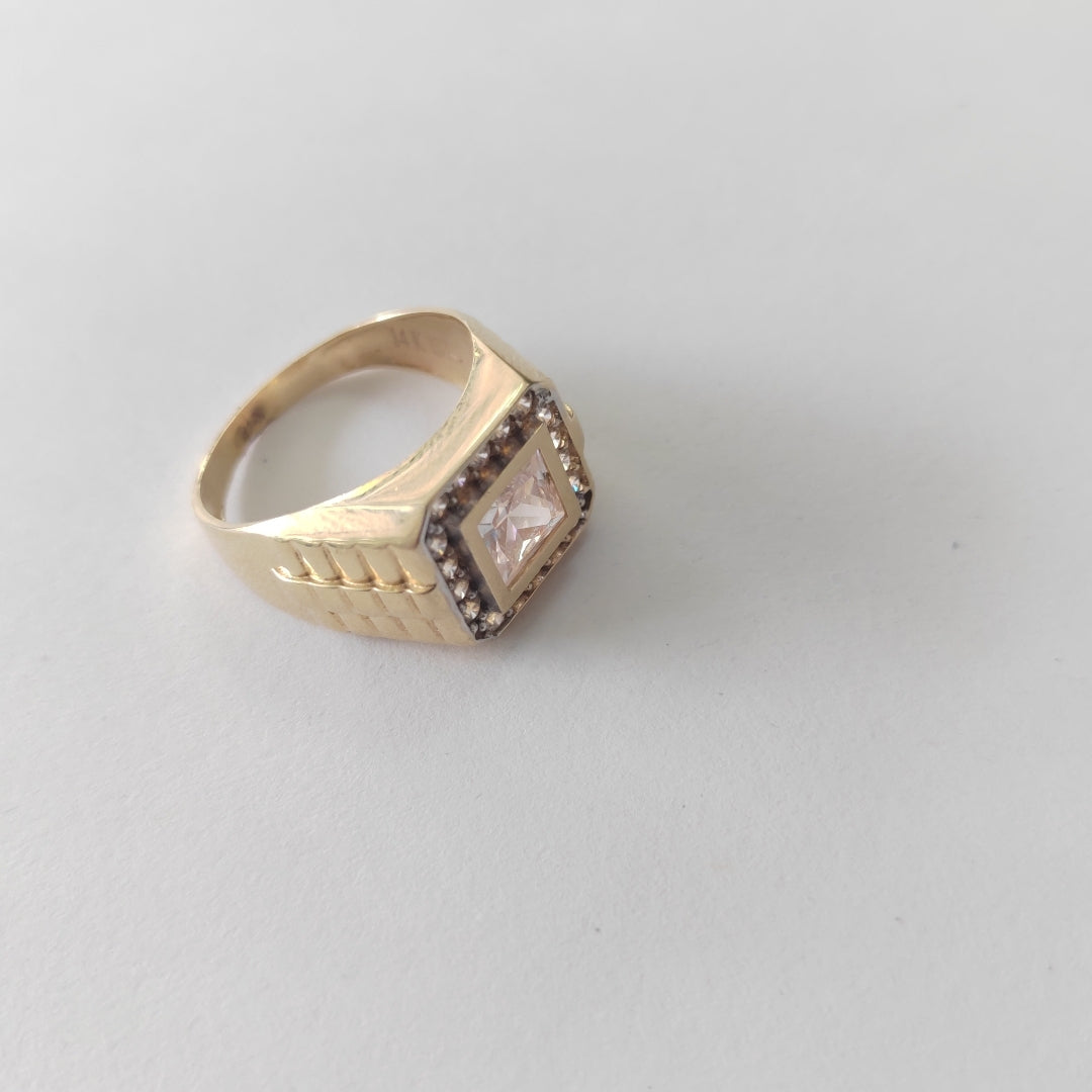 ANILLO ORO 14 K 7,30 GRMS (SEMINUEVO)