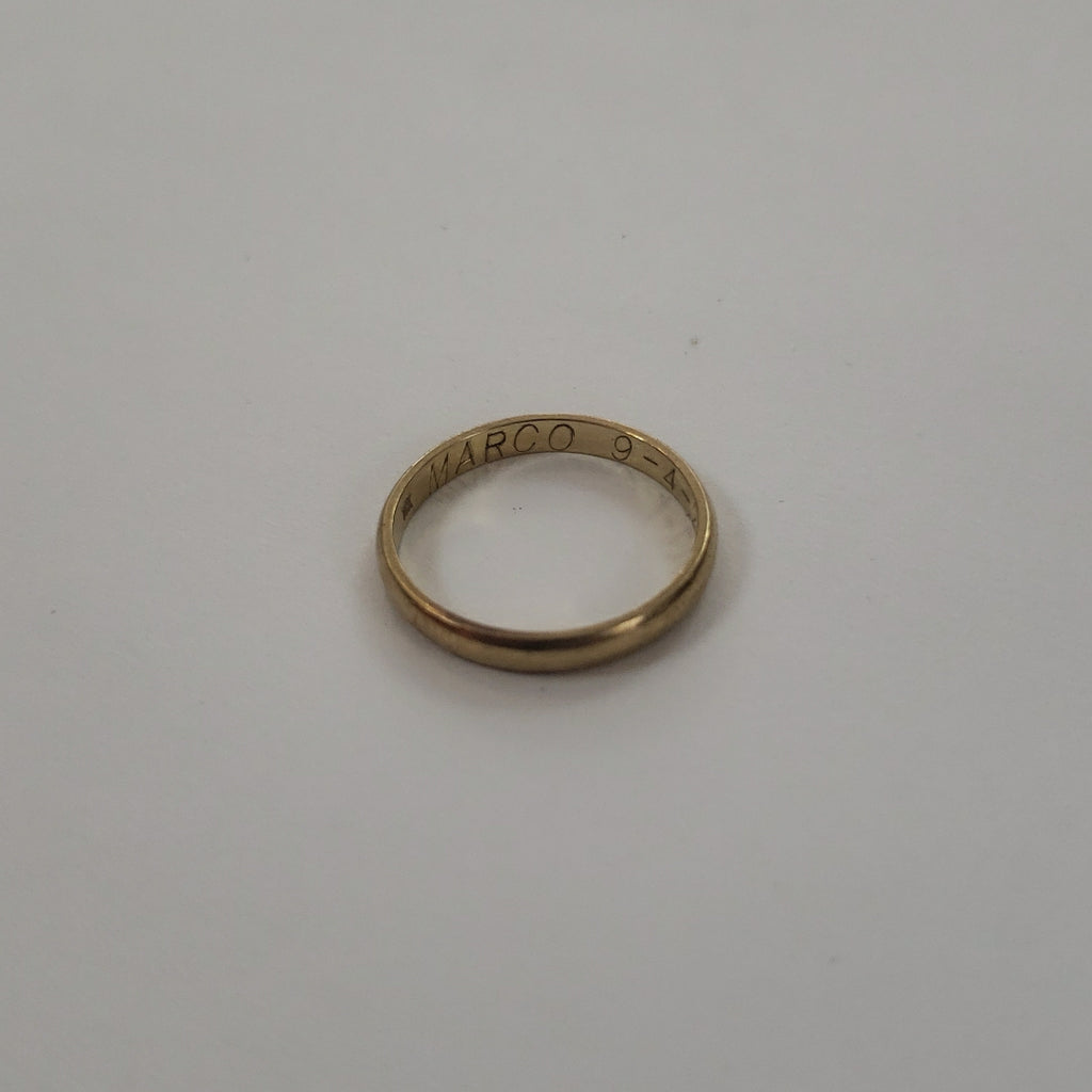 ARGOLLA ORO 10 K 1.7 GRMS (SEMINUEVO)