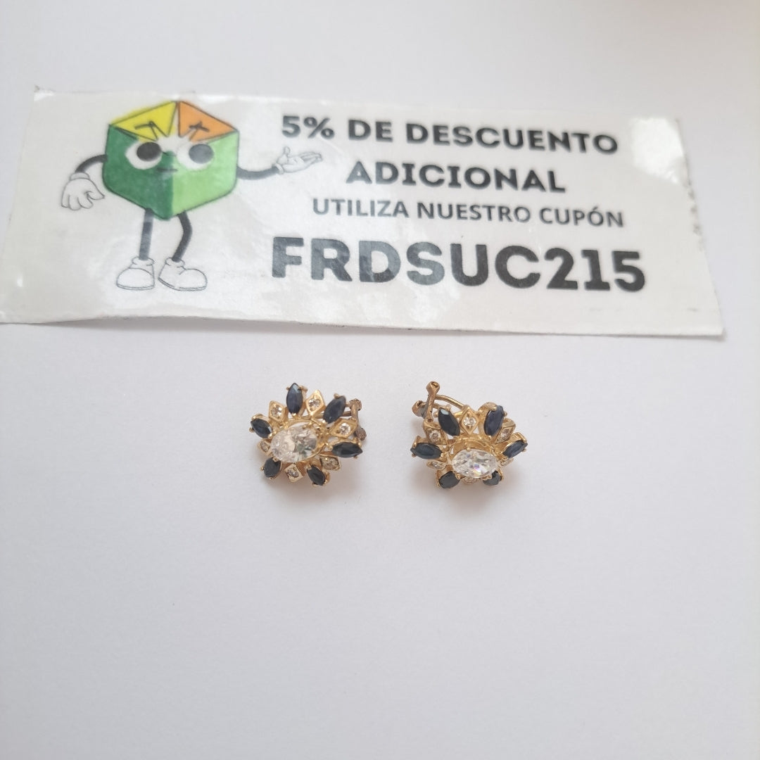 ARETES PAR ORO 10 K 6.1 GRMS (SEMINUEVO)