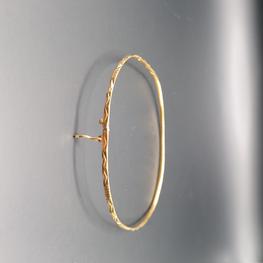 PULSERA RIGIDA ORO 16K 4,90 GRMS (SEMINUEVO)