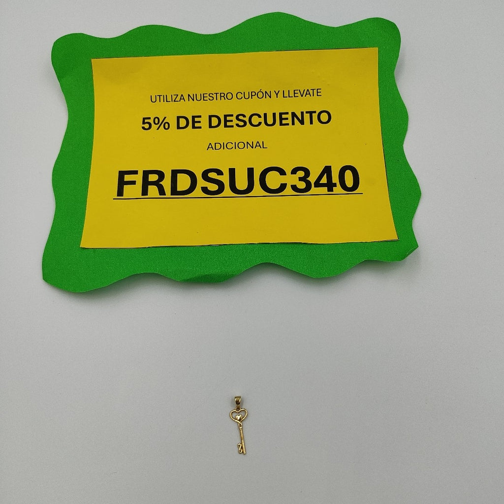 DIJE ORO 14 K 0.7 GRMS (SEMINUEVO)