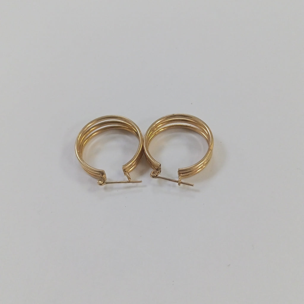 ARRACADAS PAR ORO 10 K 4 GRMS (SEMINUEVO)