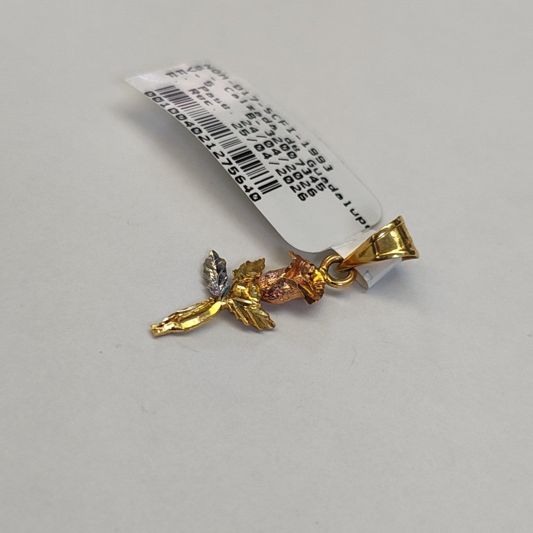 DIJE ORO COMBINADO 14 K 1,00 GRMS (SEMINUEVO)