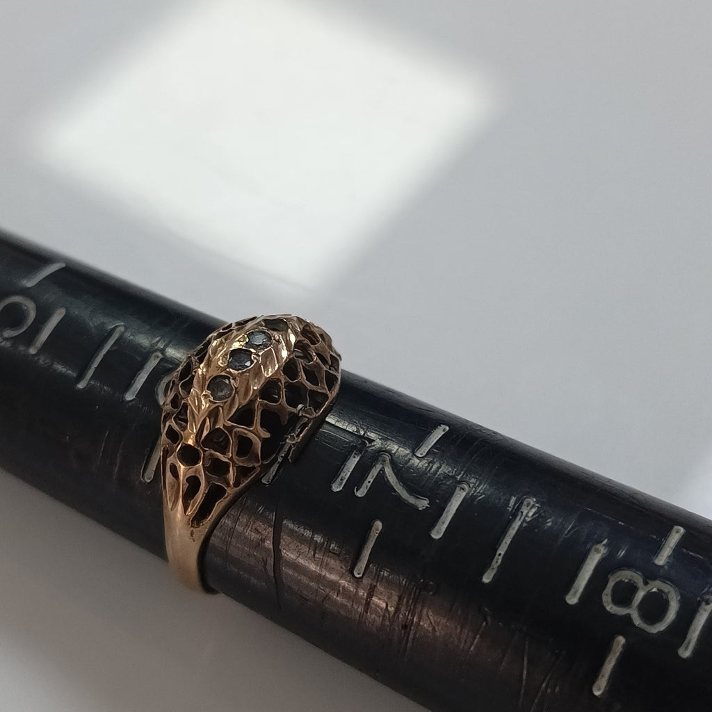 ANILLO ORO 10 K 1.3 GRMS (SEMINUEVO)