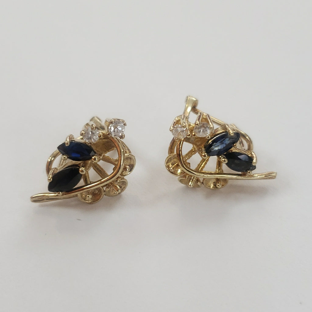 ARETES PAR ORO 14 K 3,80 GRMS (SEMINUEVO)