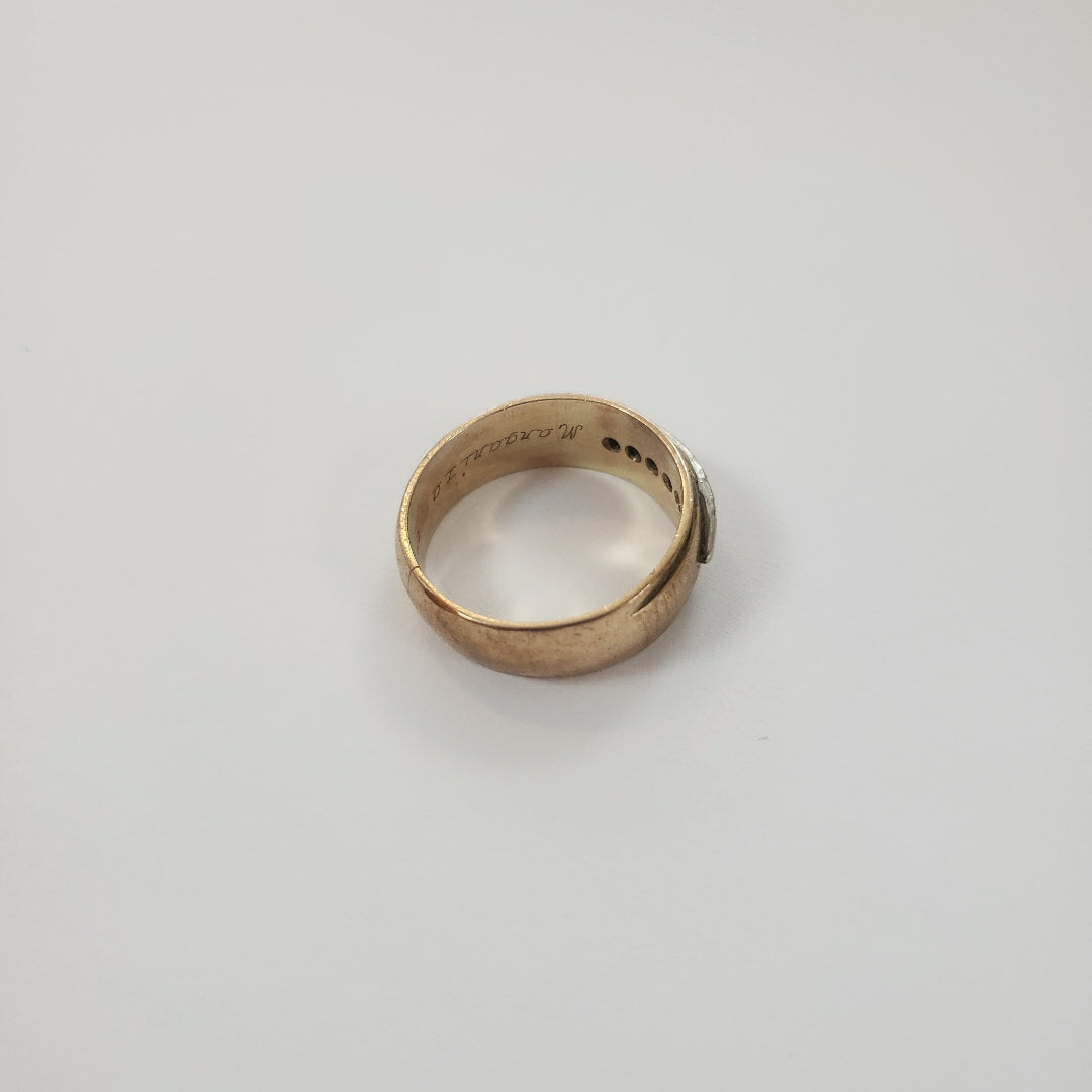 ANILLO ORO 14 K 7,30 GRMS (SEMINUEVO)