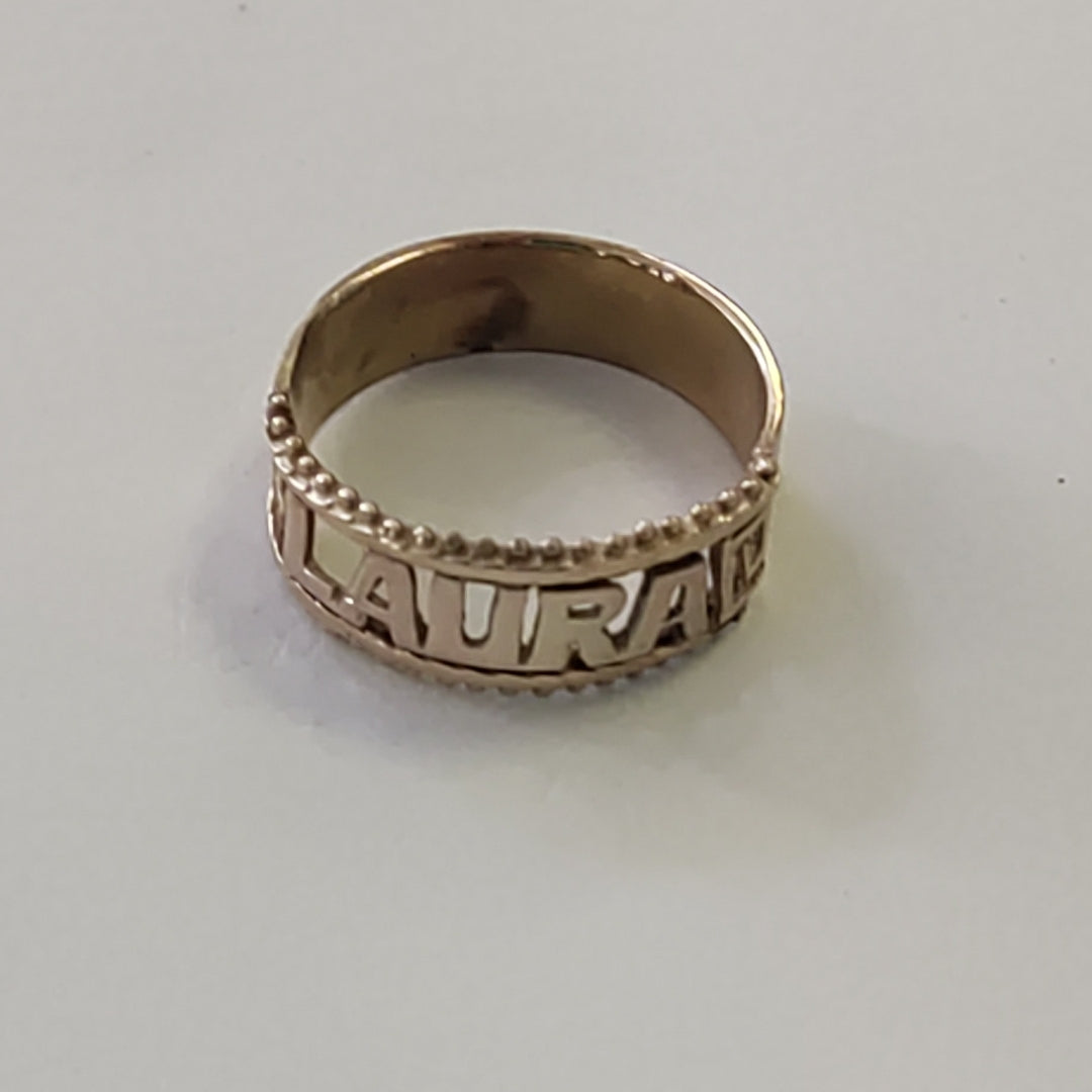 ANILLO ORO 10 K 3.8 GRMS (SEMINUEVO)
