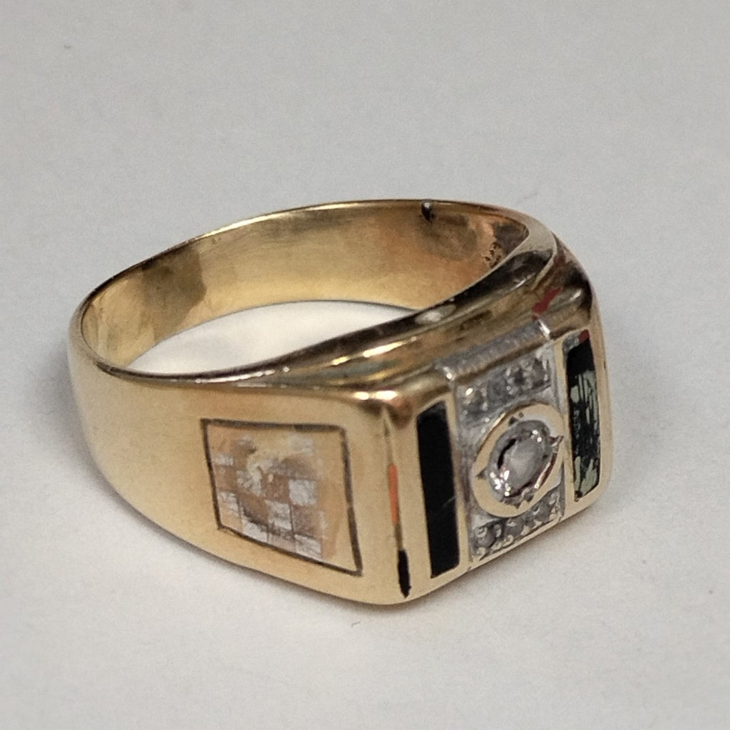 ANILLO ORO 14 K 8.7 GRMS (SEMINUEVO)