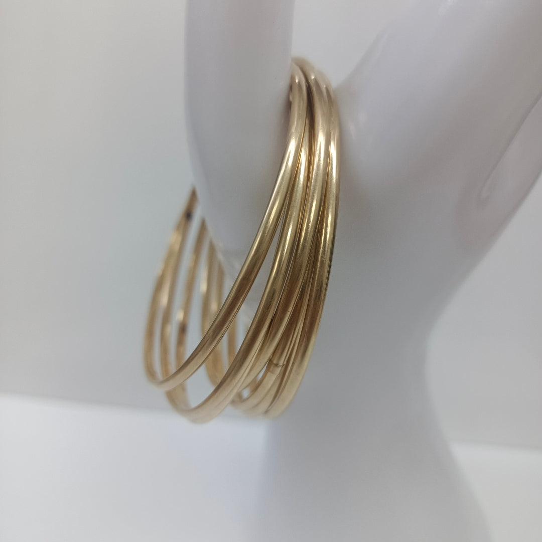 SEMANARIO DE PULSERAS ORO 14 K 17.8 GRMS (SEMINUEVO)