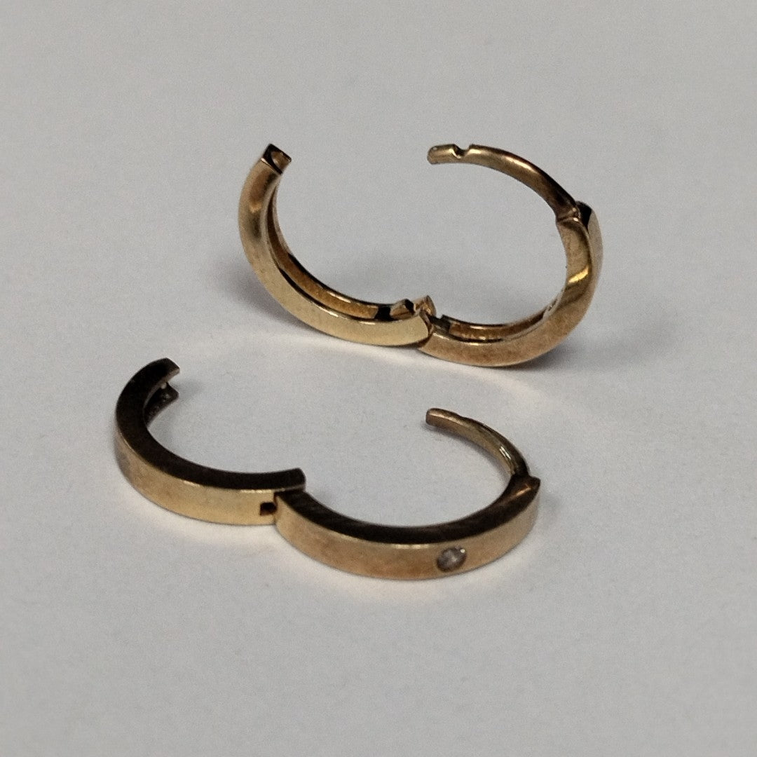 ARRACADAS PAR ORO 10 K 1,50 GRMS (SEMINUEVO)