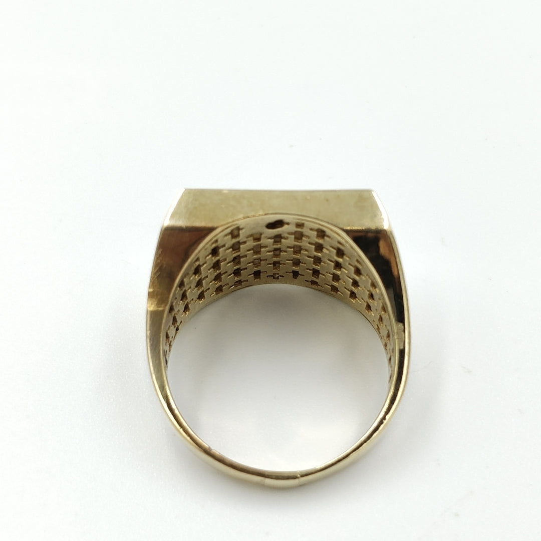 ANILLO ORO 10 K 9,80 GRMS (SEMINUEVO)