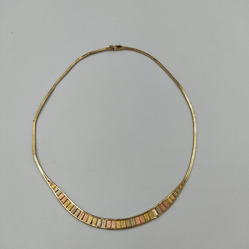 GARGANTILLA ORO,ORO COMBINADO 14 K 11,80 GRMS (SEMINUEVO)