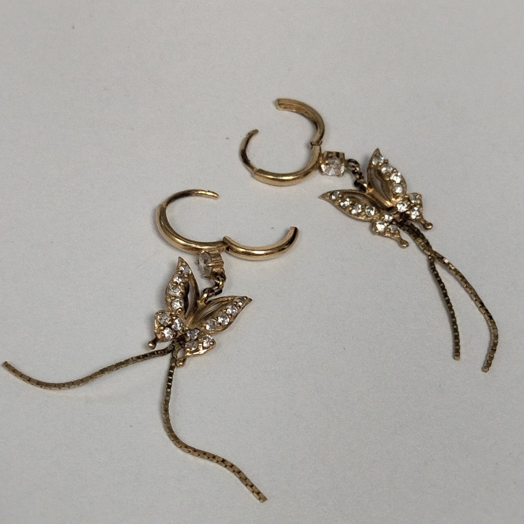 ARETES PAR ORO 10 K 2.3 GRMS (SEMINUEVO)