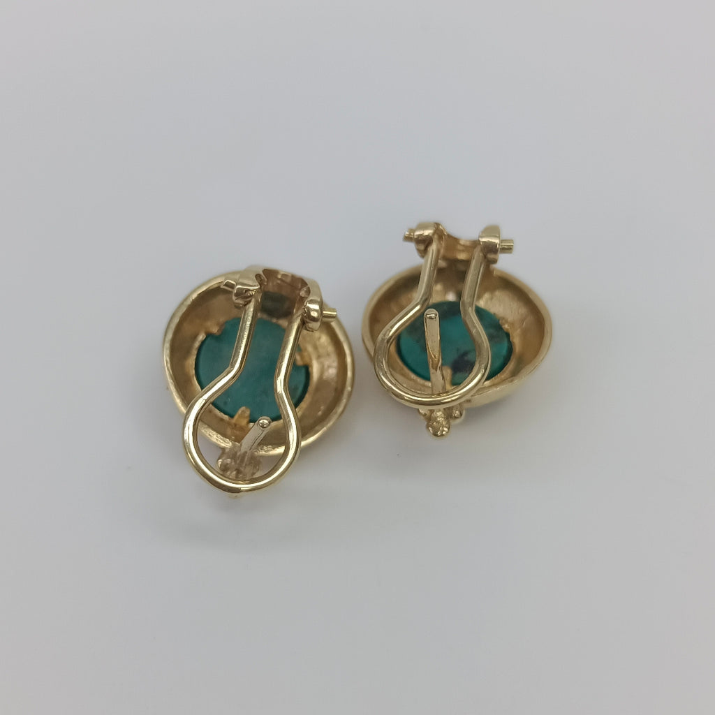 ARETES PAR ORO 14 K 6.3 GRMS (SEMINUEVO)