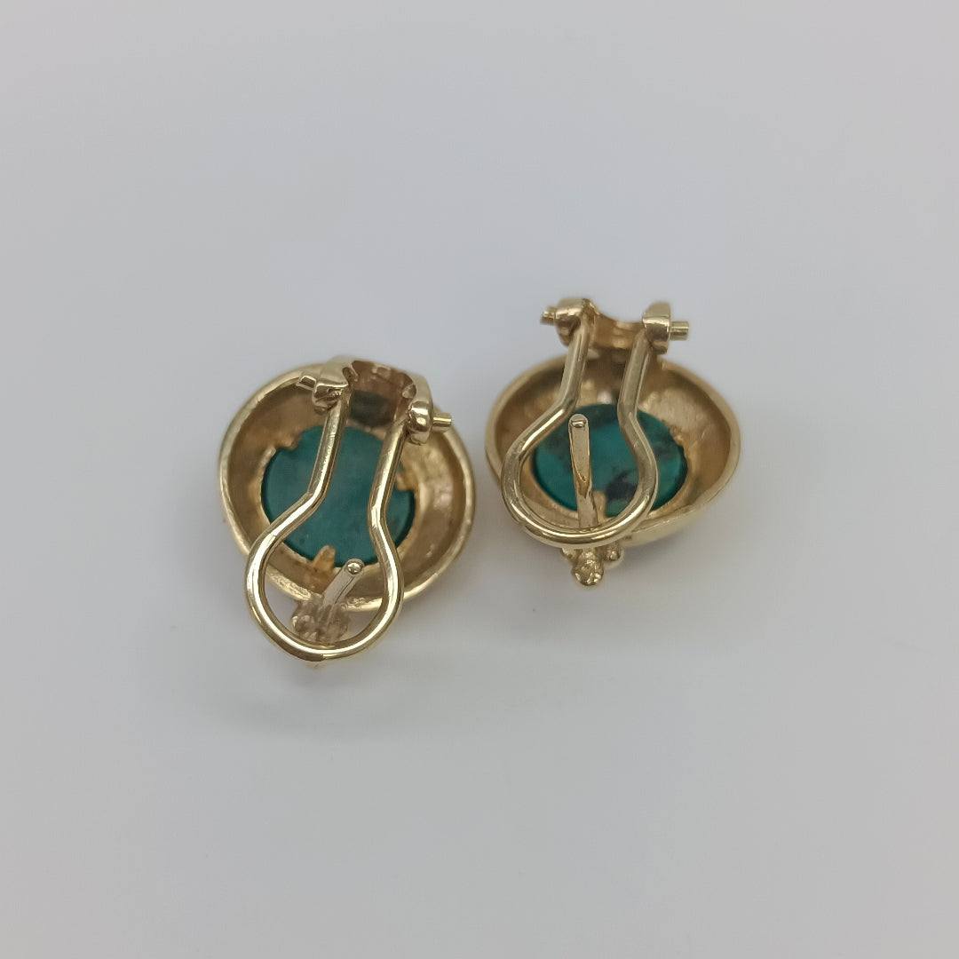 ARETES PAR ORO 14 K 6.3 GRMS (SEMINUEVO)