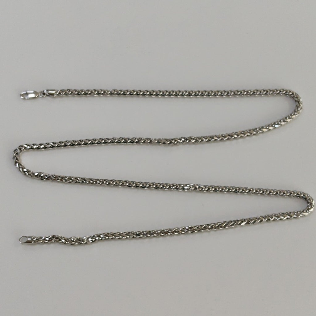 CADENA ORO, ORO BLANCO 14 K 11.7 GRMS (SEMINUEVO)