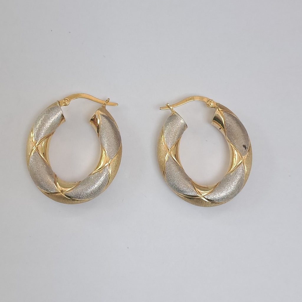 ARRACADAS PAR ORO 14 K 5.9 GRMS (SEMINUEVO)