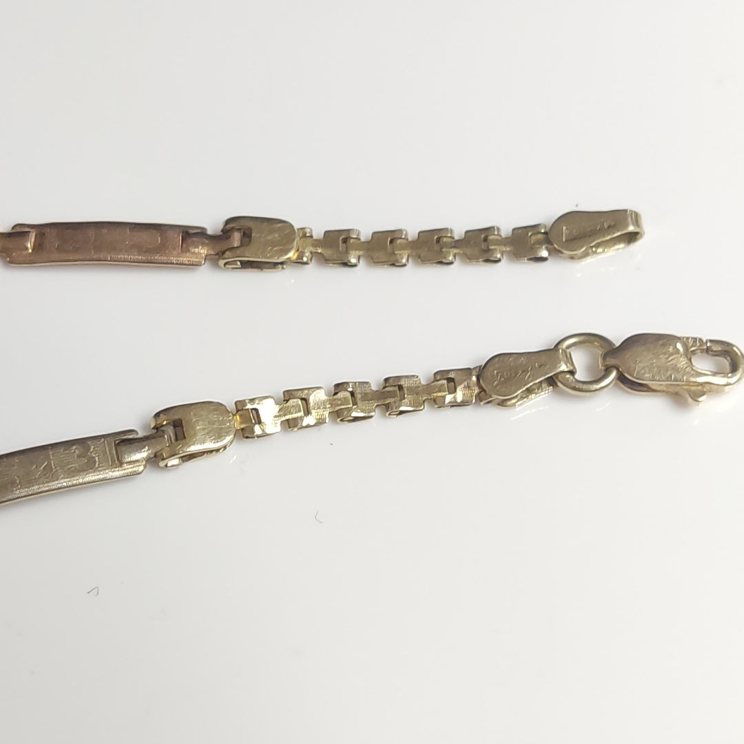 PULSERA ORO 14 K 3.1 GRMS (SEMINUEVO)