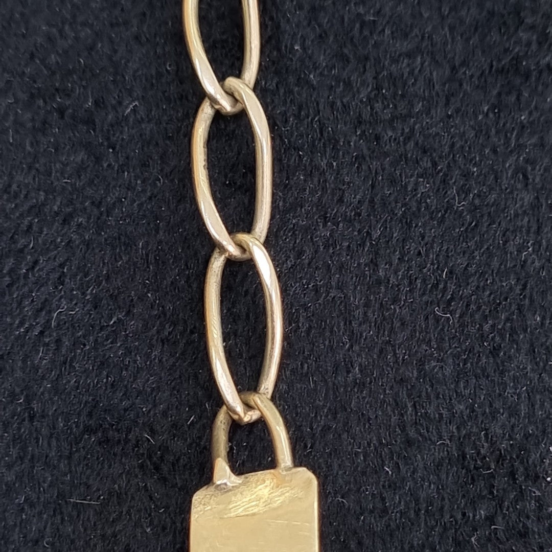 ESCLAVA ORO 10 K 3.9 GRMS (SEMINUEVO)