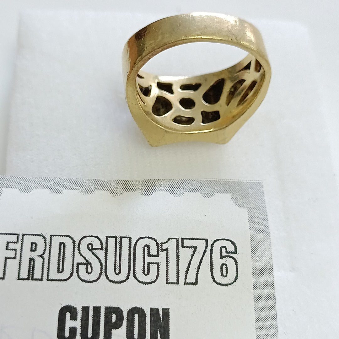ANILLO ORO 10 K 11.3 GRMS (SEMINUEVO)