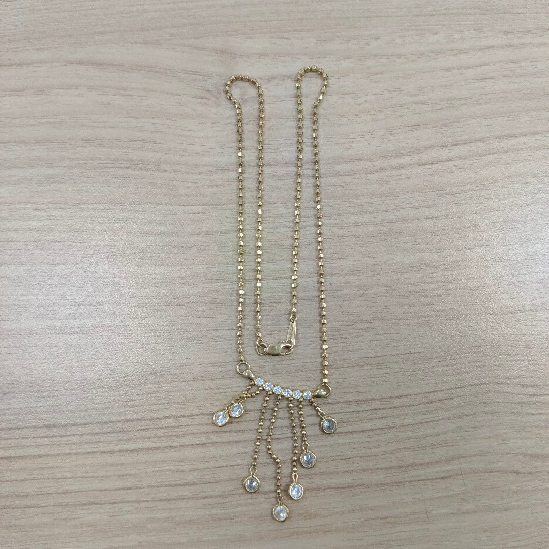 GARGANTILLA ORO 14 K 8.9 GRMS (SEMINUEVO)