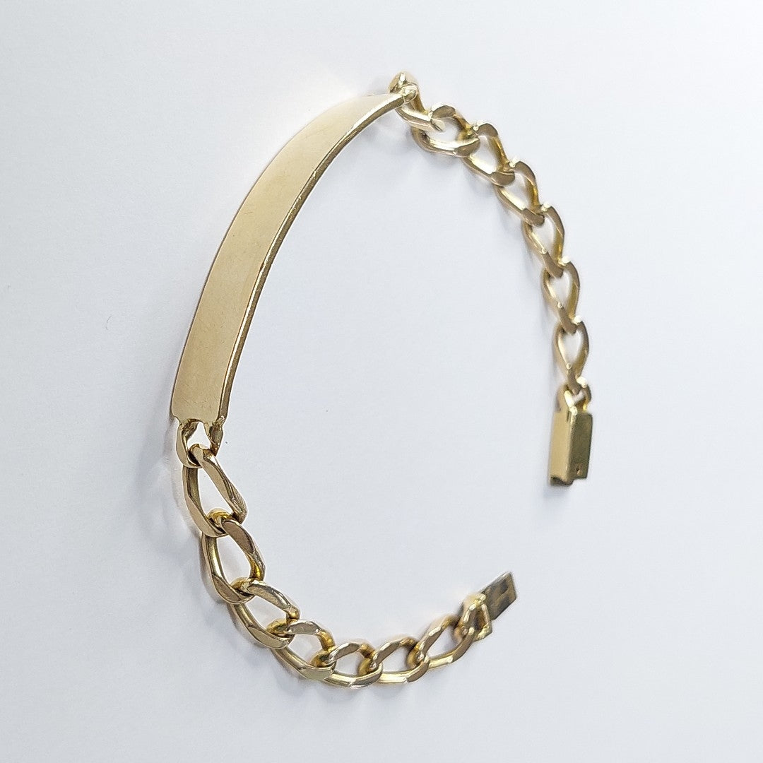 ESCLAVA ORO 14 K 21.5 GRMS (SEMINUEVO)