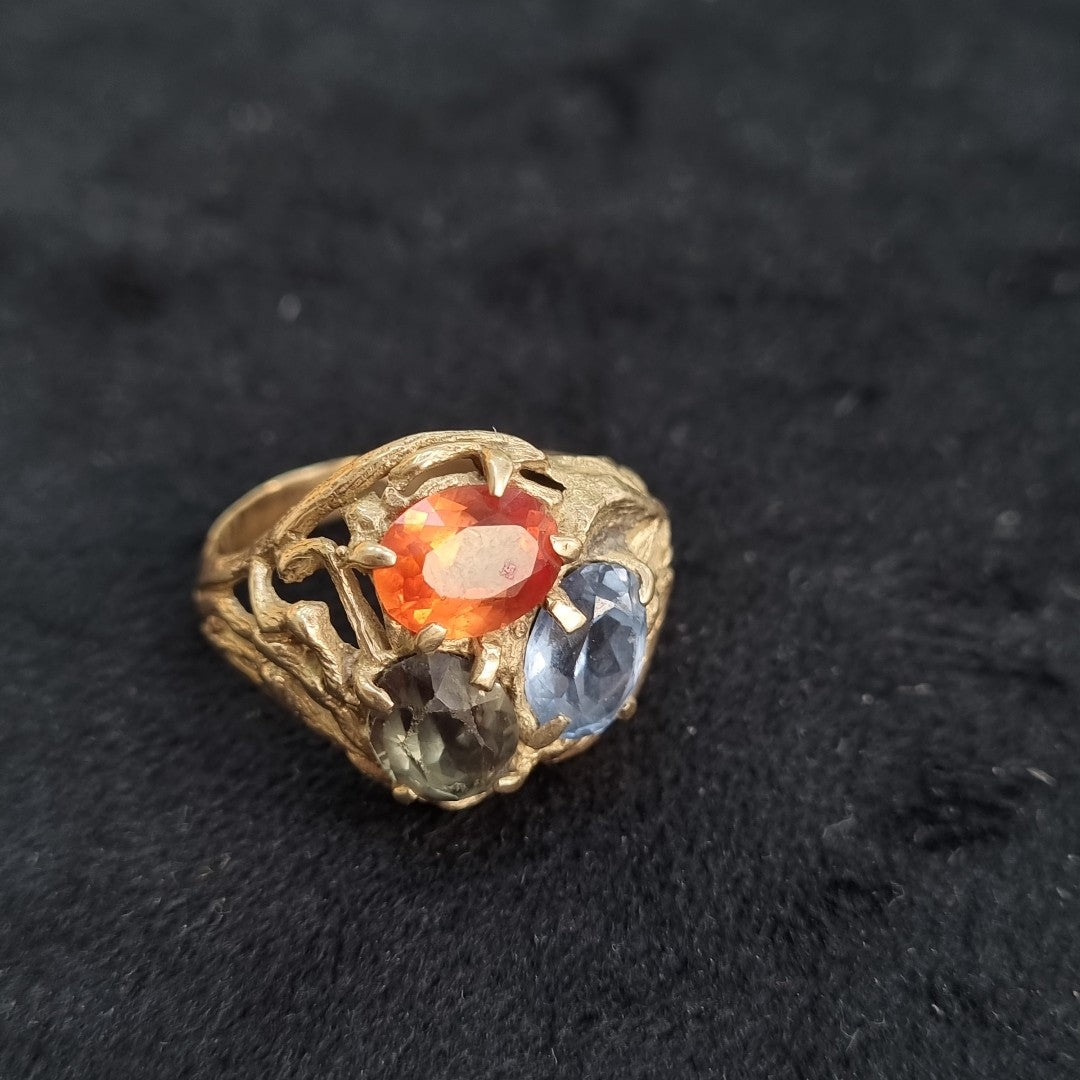 ANILLO ORO 14 K 5.3 GRMS (SEMINUEVO)