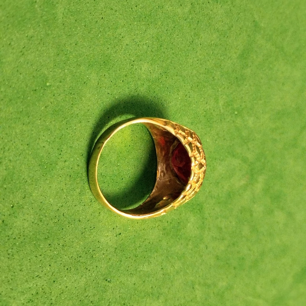ANILLO ORO 14 K 8 GRMS (SEMINUEVO)