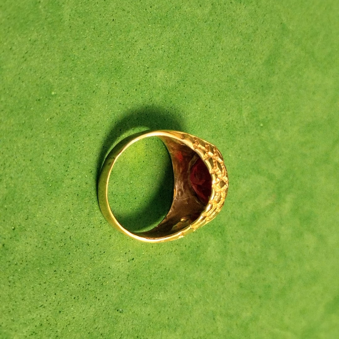 ANILLO ORO 14 K 8 GRMS (SEMINUEVO)