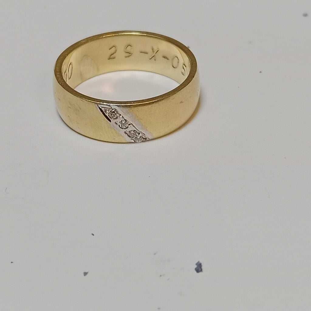 ARGOLLA ORO 14 K 5.7 GRMS (SEMINUEVO)